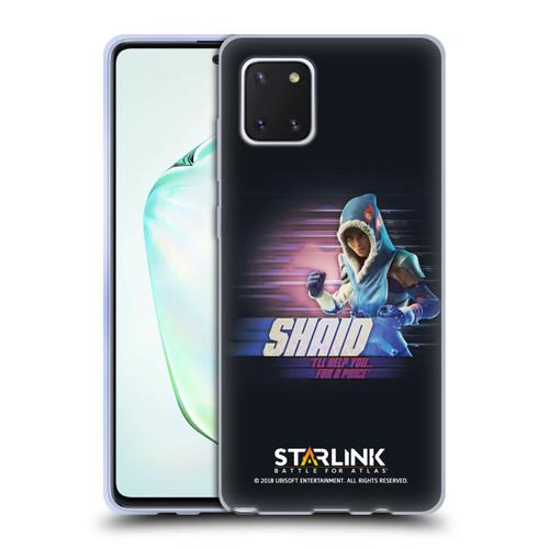 Starlink Battle for Atlas Character Art Shaid Soft Gel Case for Samsung Galaxy Note10 Lite