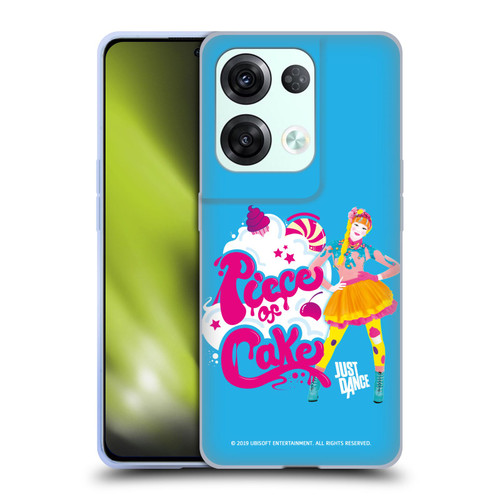 Just Dance Artwork Compositions Piece Of Cake Soft Gel Case for OPPO Reno8 Pro