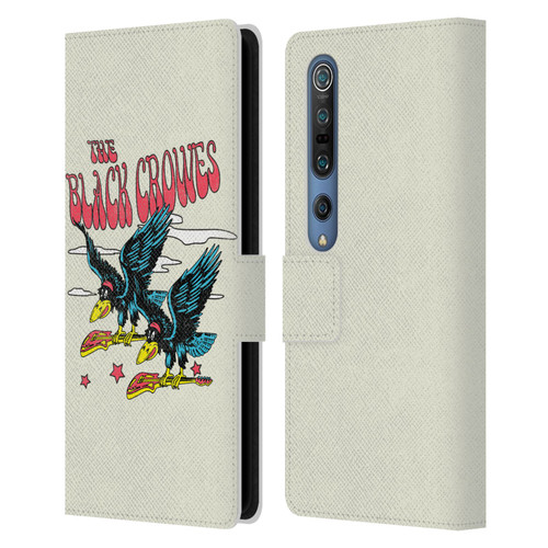 The Black Crowes Graphics Flying Guitars Leather Book Wallet Case Cover For Xiaomi Mi 10 5G / Mi 10 Pro 5G