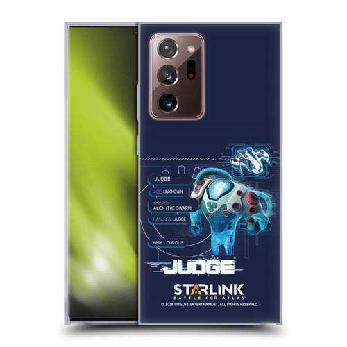 Starlink Battle for Atlas Character Art Judge 2 Soft Gel Case for Samsung Galaxy Note20 Ultra / 5G