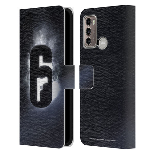 Tom Clancy's Rainbow Six Siege Logos Glow Leather Book Wallet Case Cover For Motorola Moto G60 / Moto G40 Fusion