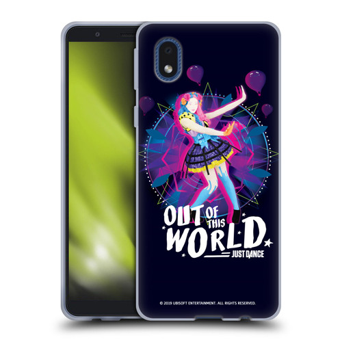 Just Dance Artwork Compositions Out Of This World Soft Gel Case for Samsung Galaxy A01 Core (2020)