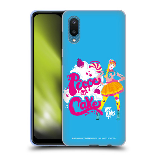 Just Dance Artwork Compositions Piece Of Cake Soft Gel Case for Samsung Galaxy A02/M02 (2021)