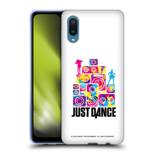 Just Dance Artwork Compositions Silhouette 5 Soft Gel Case for Samsung Galaxy A02/M02 (2021)