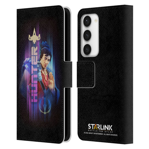 Starlink Battle for Atlas Character Art Hunter Hakka Leather Book Wallet Case Cover For Samsung Galaxy S23 5G