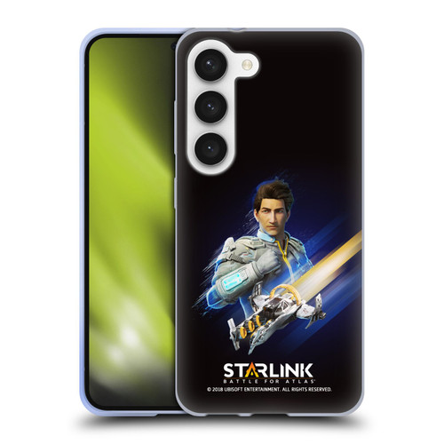 Starlink Battle for Atlas Character Art Mason Arana Soft Gel Case for Samsung Galaxy S23 5G