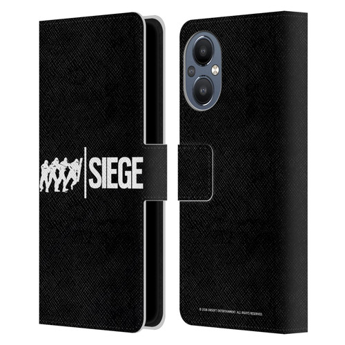 Tom Clancy's Rainbow Six Siege Logos Attack Leather Book Wallet Case Cover For OnePlus Nord N20 5G