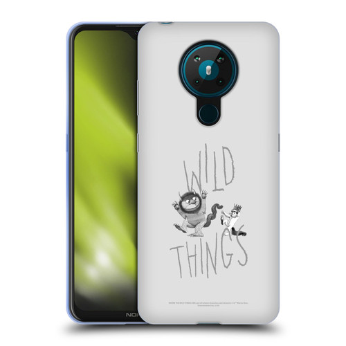 Where the Wild Things Are Literary Graphics Wild Thing Soft Gel Case for Nokia 5.3
