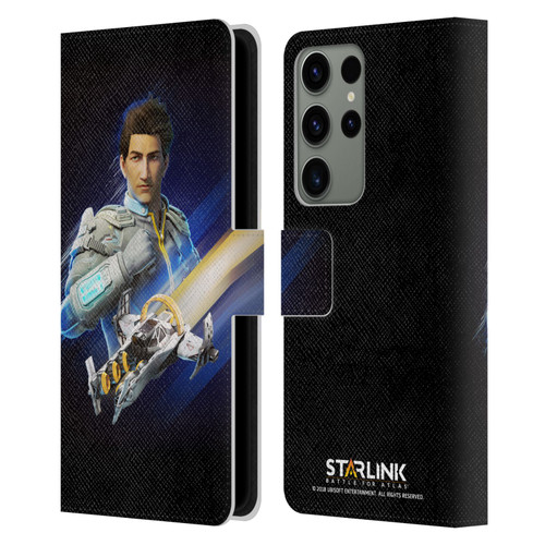 Starlink Battle for Atlas Character Art Mason Arana Leather Book Wallet Case Cover For Samsung Galaxy S23 Ultra 5G