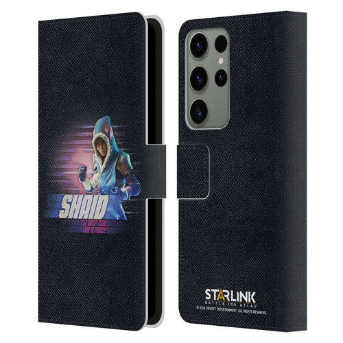 Starlink Battle for Atlas Character Art Shaid Leather Book Wallet Case Cover For Samsung Galaxy S23 Ultra 5G