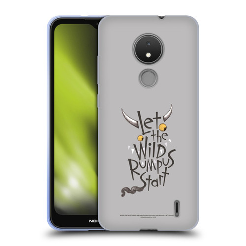 Where the Wild Things Are Literary Graphics Rumpus Soft Gel Case for Nokia C21