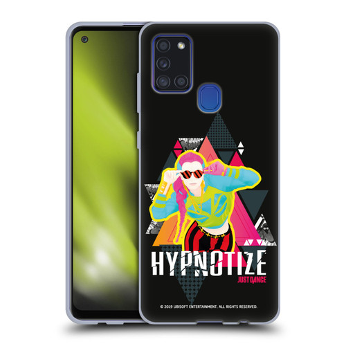 Just Dance Artwork Compositions Hypnotize Soft Gel Case for Samsung Galaxy A21s (2020)