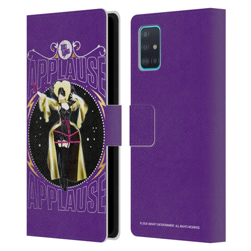 Just Dance Artwork Compositions Applause Leather Book Wallet Case Cover For Samsung Galaxy A51 (2019)