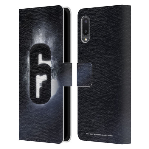 Tom Clancy's Rainbow Six Siege Logos Glow Leather Book Wallet Case Cover For Samsung Galaxy A02/M02 (2021)