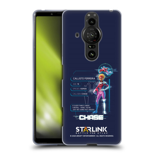Starlink Battle for Atlas Character Art Chase Soft Gel Case for Sony Xperia Pro-I