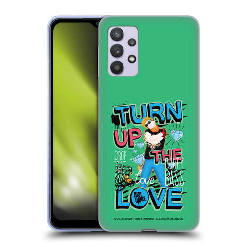 Just Dance Artwork Compositions Drop The Beat Soft Gel Case for Samsung Galaxy A32 5G / M32 5G (2021)