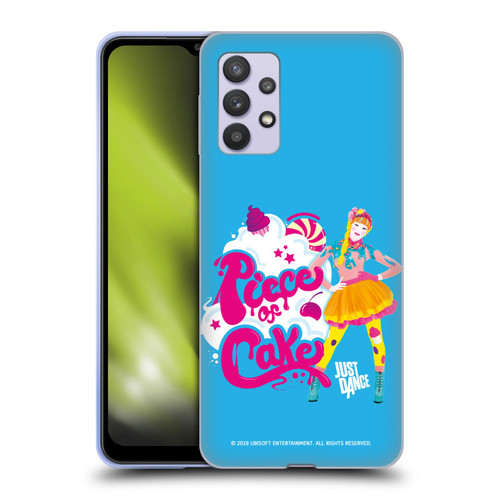 Just Dance Artwork Compositions Piece Of Cake Soft Gel Case for Samsung Galaxy A32 5G / M32 5G (2021)