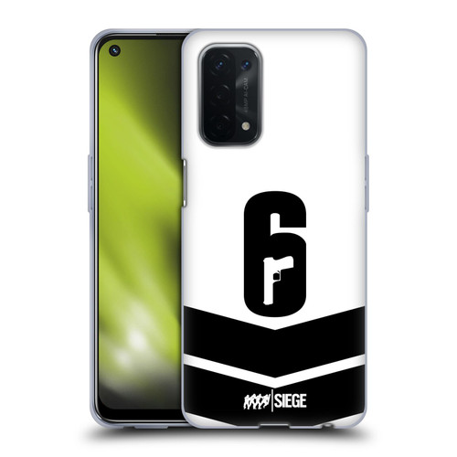 Tom Clancy's Rainbow Six Siege Logo Art Esport Jersey Soft Gel Case for OPPO A54 5G