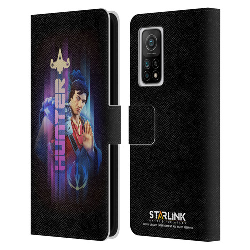 Starlink Battle for Atlas Character Art Hunter Hakka Leather Book Wallet Case Cover For Xiaomi Mi 10T 5G