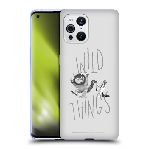 Where the Wild Things Are Literary Graphics Wild Thing Soft Gel Case for OPPO Find X3 / Pro