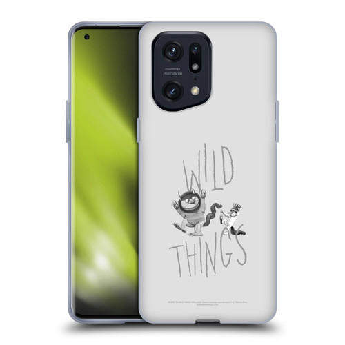 Where the Wild Things Are Literary Graphics Wild Thing Soft Gel Case for OPPO Find X5 Pro