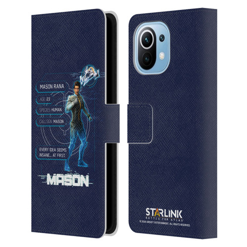 Starlink Battle for Atlas Character Art Mason Leather Book Wallet Case Cover For Xiaomi Mi 11