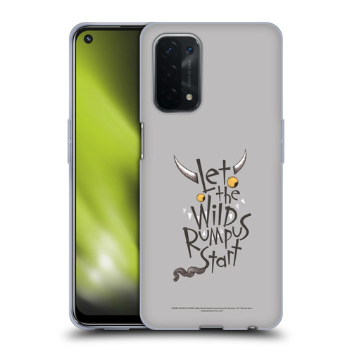 Where the Wild Things Are Literary Graphics Rumpus Soft Gel Case for OPPO A54 5G