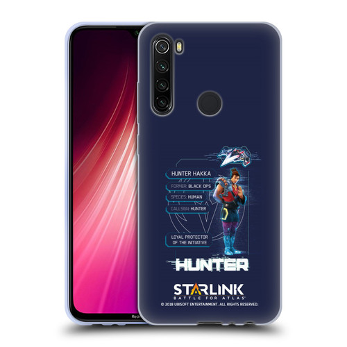 Starlink Battle for Atlas Character Art Hunter Soft Gel Case for Xiaomi Redmi Note 8T