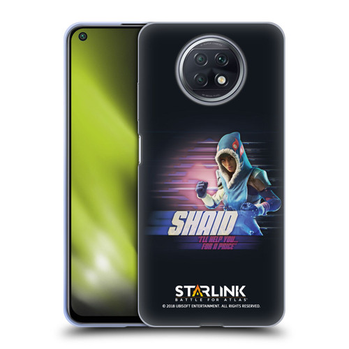 Starlink Battle for Atlas Character Art Shaid Soft Gel Case for Xiaomi Redmi Note 9T 5G