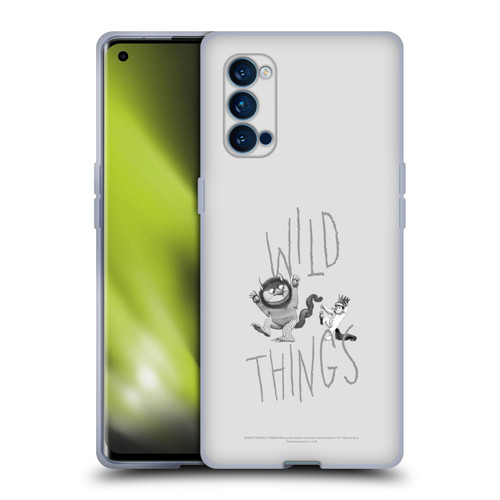 Where the Wild Things Are Literary Graphics Wild Thing Soft Gel Case for OPPO Reno 4 Pro 5G