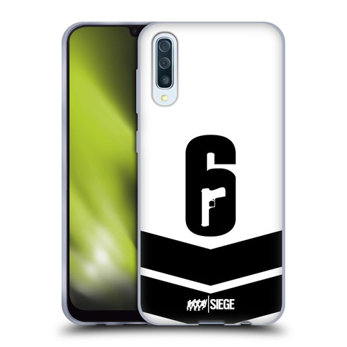 Tom Clancy's Rainbow Six Siege Logo Art Esport Jersey Soft Gel Case for Samsung Galaxy A50/A30s (2019)