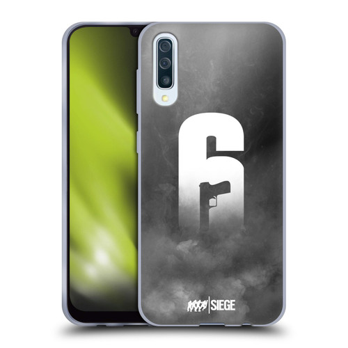 Tom Clancy's Rainbow Six Siege Logo Art Smoke Soft Gel Case for Samsung Galaxy A50/A30s (2019)