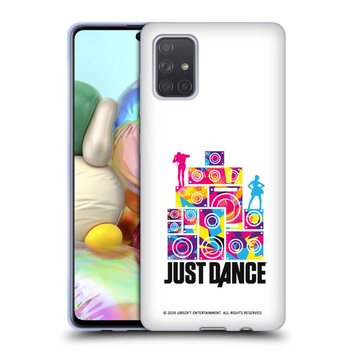 Just Dance Artwork Compositions Silhouette 5 Soft Gel Case for Samsung Galaxy A71 (2019)