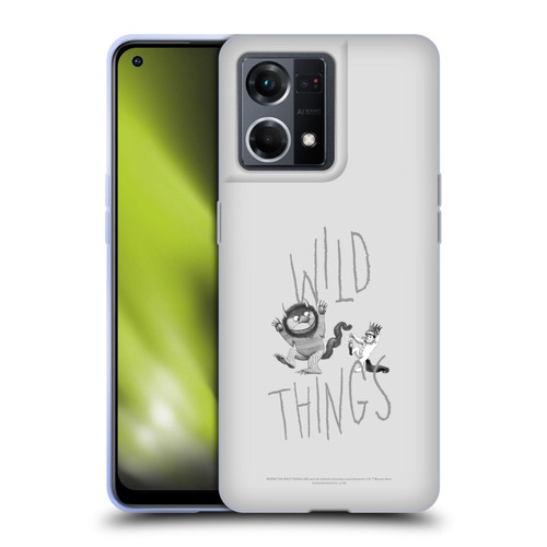 Where the Wild Things Are Literary Graphics Wild Thing Soft Gel Case for OPPO Reno8 4G