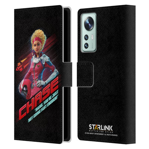 Starlink Battle for Atlas Character Art Calisto Chase Da Silva Leather Book Wallet Case Cover For Xiaomi 12