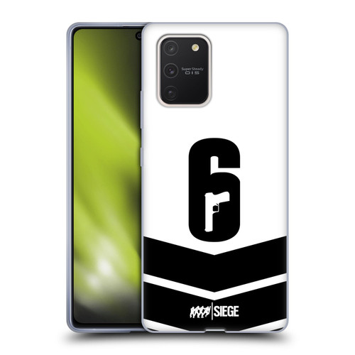 Tom Clancy's Rainbow Six Siege Logo Art Esport Jersey Soft Gel Case for Samsung Galaxy S10 Lite