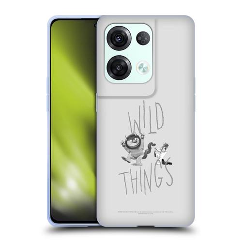 Where the Wild Things Are Literary Graphics Wild Thing Soft Gel Case for OPPO Reno8 Pro
