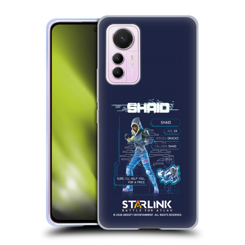 Starlink Battle for Atlas Character Art Shaid 2 Soft Gel Case for Xiaomi 12 Lite