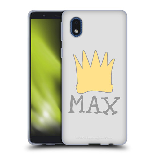 Where the Wild Things Are Literary Graphics Max Soft Gel Case for Samsung Galaxy A01 Core (2020)