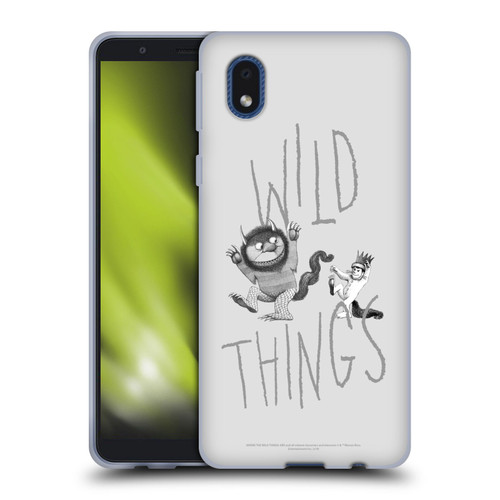 Where the Wild Things Are Literary Graphics Wild Thing Soft Gel Case for Samsung Galaxy A01 Core (2020)