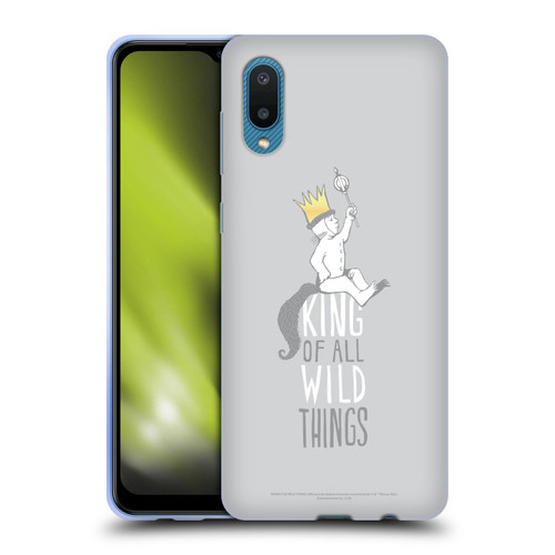 Where the Wild Things Are Literary Graphics King Soft Gel Case for Samsung Galaxy A02/M02 (2021)