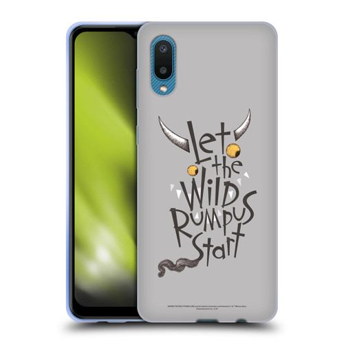 Where the Wild Things Are Literary Graphics Rumpus Soft Gel Case for Samsung Galaxy A02/M02 (2021)
