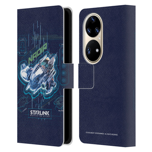 Starlink Battle for Atlas Starships Nadir Leather Book Wallet Case Cover For Huawei P50 Pro