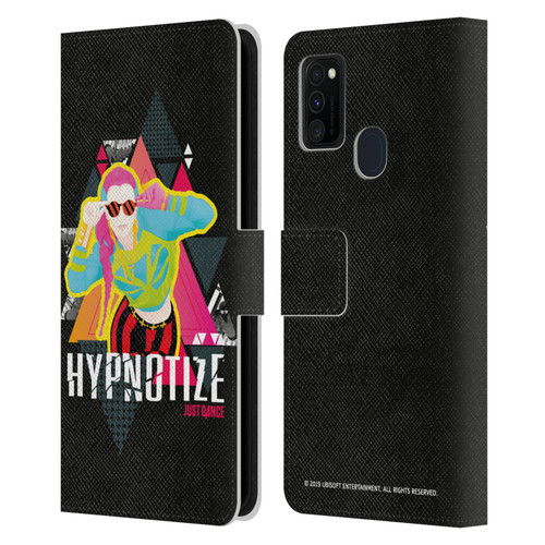 Just Dance Artwork Compositions Hypnotize Leather Book Wallet Case Cover For Samsung Galaxy M30s (2019)/M21 (2020)