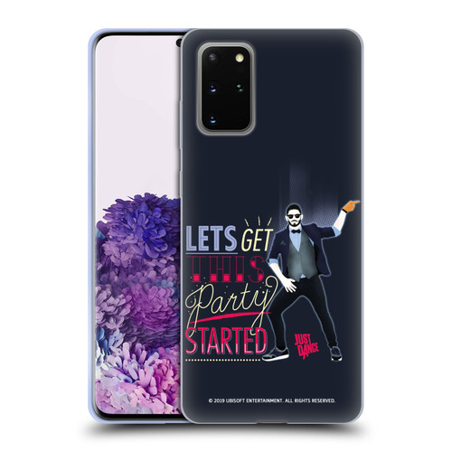 Just Dance Artwork Compositions Party Started Soft Gel Case for Samsung Galaxy S20+ / S20+ 5G