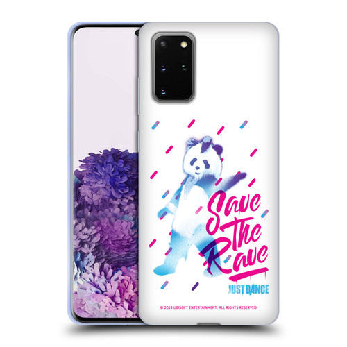 Just Dance Artwork Compositions Save The Rave Soft Gel Case for Samsung Galaxy S20+ / S20+ 5G