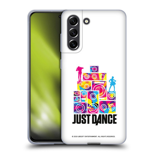 Just Dance Artwork Compositions Silhouette 5 Soft Gel Case for Samsung Galaxy S21 FE 5G