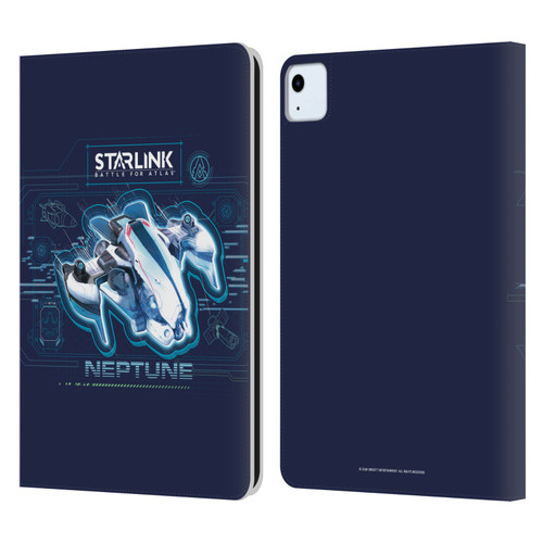 Starlink Battle for Atlas Starships Neptune Leather Book Wallet Case Cover For Apple iPad Air 11 2020/2022/2024