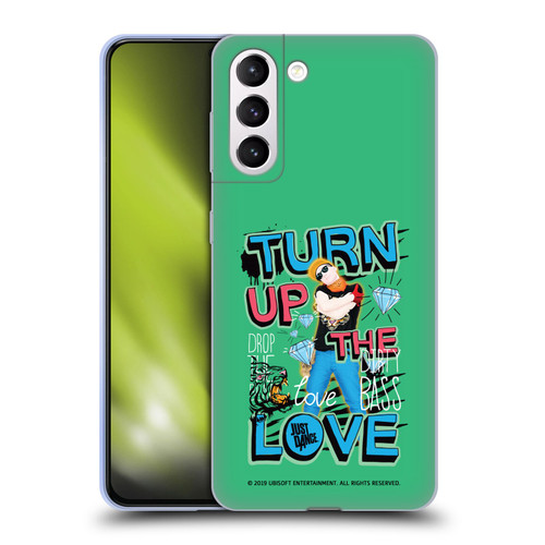 Just Dance Artwork Compositions Drop The Beat Soft Gel Case for Samsung Galaxy S21+ 5G