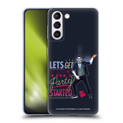 Just Dance Artwork Compositions Party Started Soft Gel Case for Samsung Galaxy S21+ 5G
